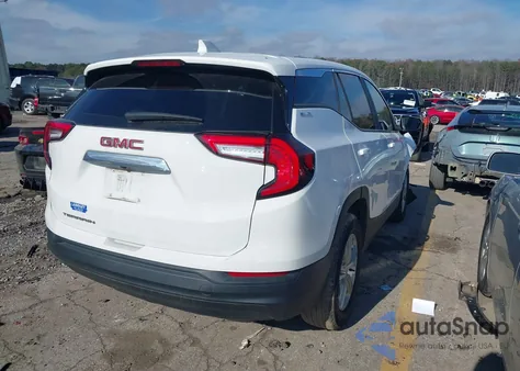 2022 GMC Terrain Fwd Sle z USA, uszkodzony, nr VIN 3GKALMEV7NL180776